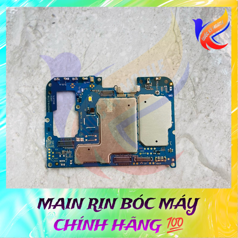 Main Samsung A03 Rin Bóc Máy / Chính Hãng 100% / Main Chính / Bo Mạch Chủ / Quốc Kỳ Mobile