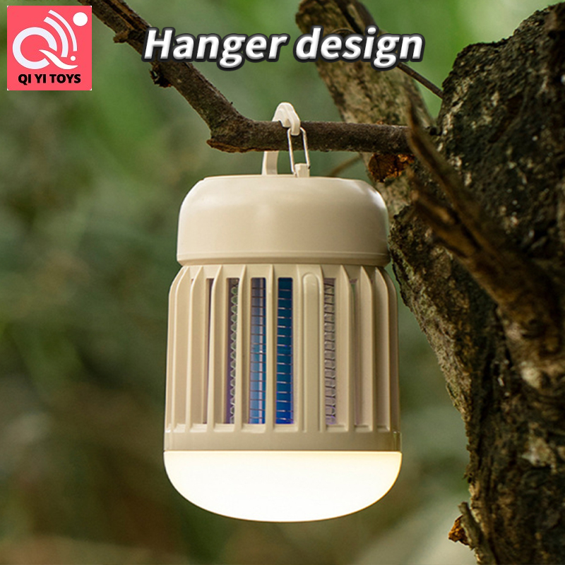 Đèn lồng cắm trại di động, IPX4 cắm trại chống nước ánh sáng, năng lượng mặt trời có thể sạc qua USB nhẹ đèn lồng đèn pin với 3 chế độ sáng cho trong nhà ngoài trời