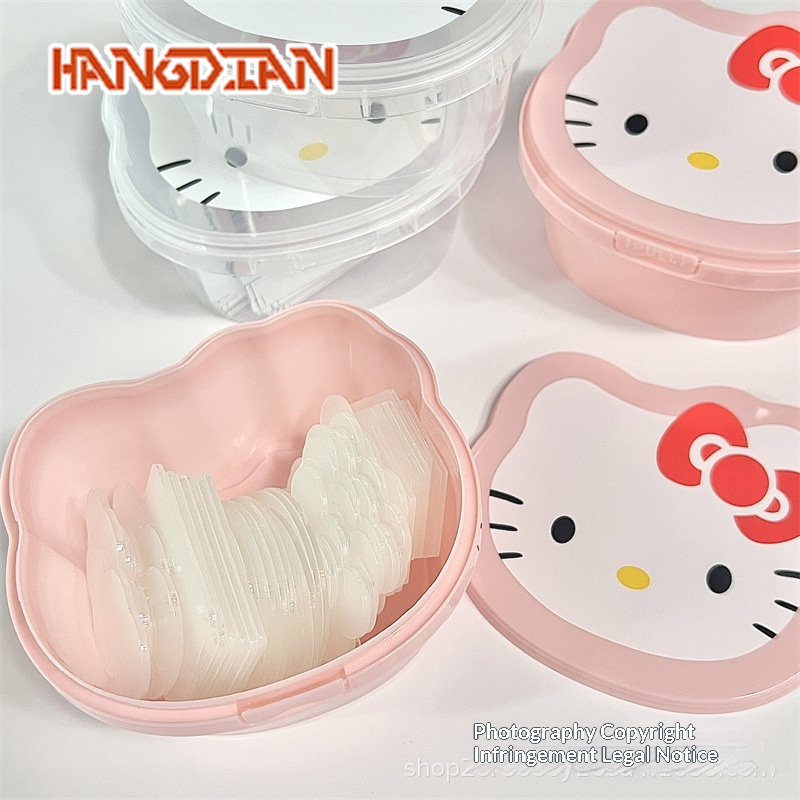 HANGDIAN Cute Cartoon Storage Box for Desk Organization, Stationery and Small Items with Lid ราคา 57 บาท*ส่งฟรี