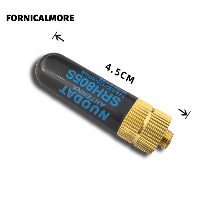 FORNICALMORE เสาอากาศขนาดเล็กแบบสองแบนด์สำหรับวอลกี้ทอลกี้ SRH805S เซลล์สั้นประสิทธิภาพสูงพร้อมการออกแบบป้องกันการรบกวน ราคา 33 บาท*ส่งฟรี