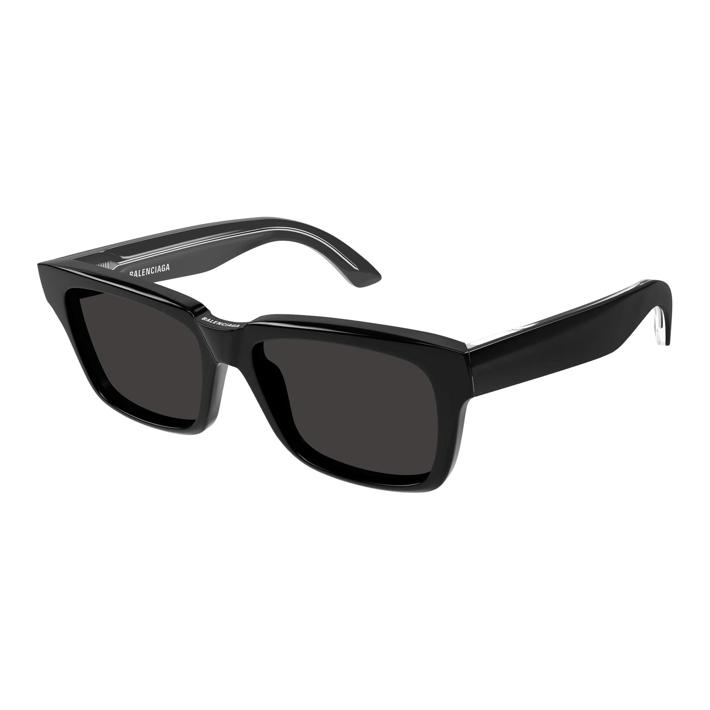Balenciaga Irregular Shape Sunglasses Men's Black