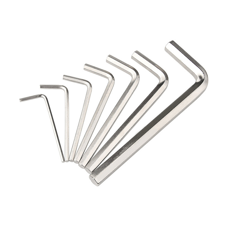 1/16 5/64 3/32 1/8 5/32 3/16 inch l wrench hex allen wrench hexagon key tool