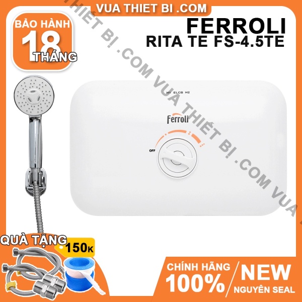 Bảng giá FERROLI RITA FS 4.5TE - Bình nóng lạnh trực tiếp