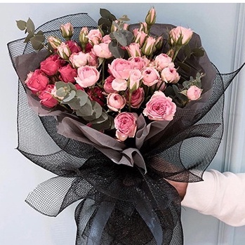 Lưới cứng gói hoa,lưới cứng trang trí bản rộng 50cm
