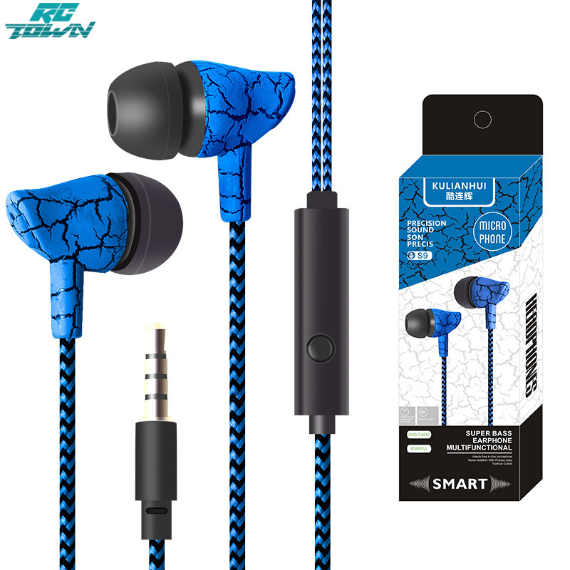 RCTOWN,2023New In-ear Wire-controlled Headset With Microphone 3.5mm Stereo