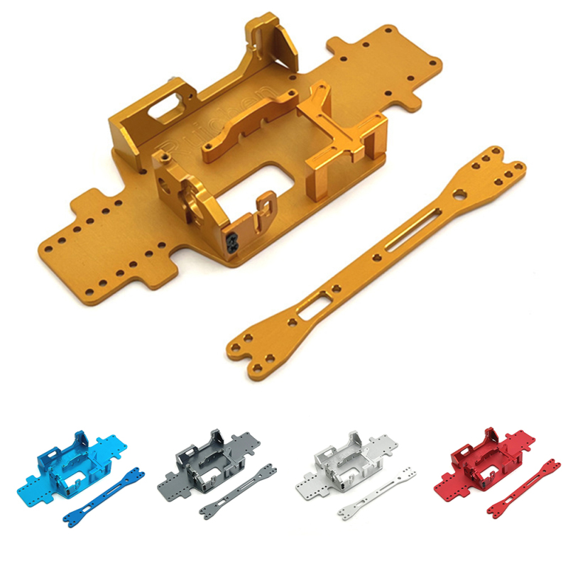 Fa【Hàng có sẵn】Giá gắn pin động cơ Giá đỡ cơ cấu trợ lực Khung Gầm kim loại kim loại RC Tương thích cho Wltoys 1/28 284161 284010 284131 K989 Xe điều khiển từ xa