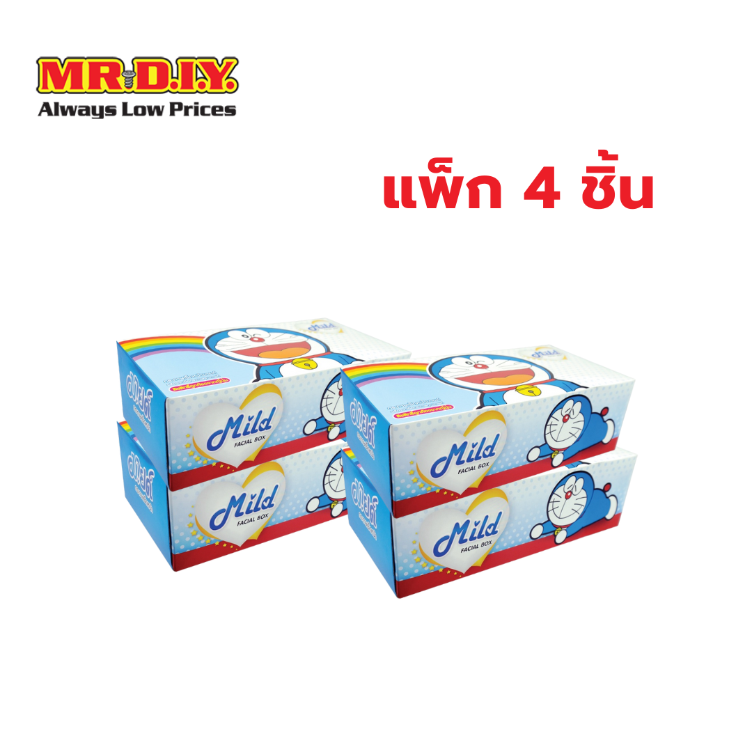 [แพ็ก 4 กล่อง] มายด์ กระดาษเช็คหน้าสุดคุ้ม ราคา 79 บาท*ส่งฟรี