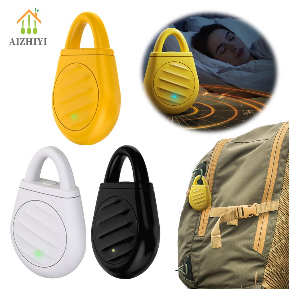 Automatic Mosquito Control Device Rechargeable Anti-mosquito Bite Pendant Portable Mosquito Repeller for Outdoor Camping ราคา 105 บาท*ส่งฟรี