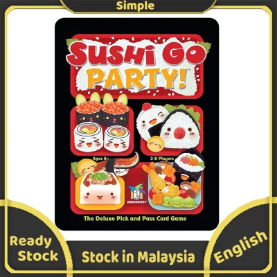 Sushi Go Party Card Board Game Funny Family Party Game Boy Girl