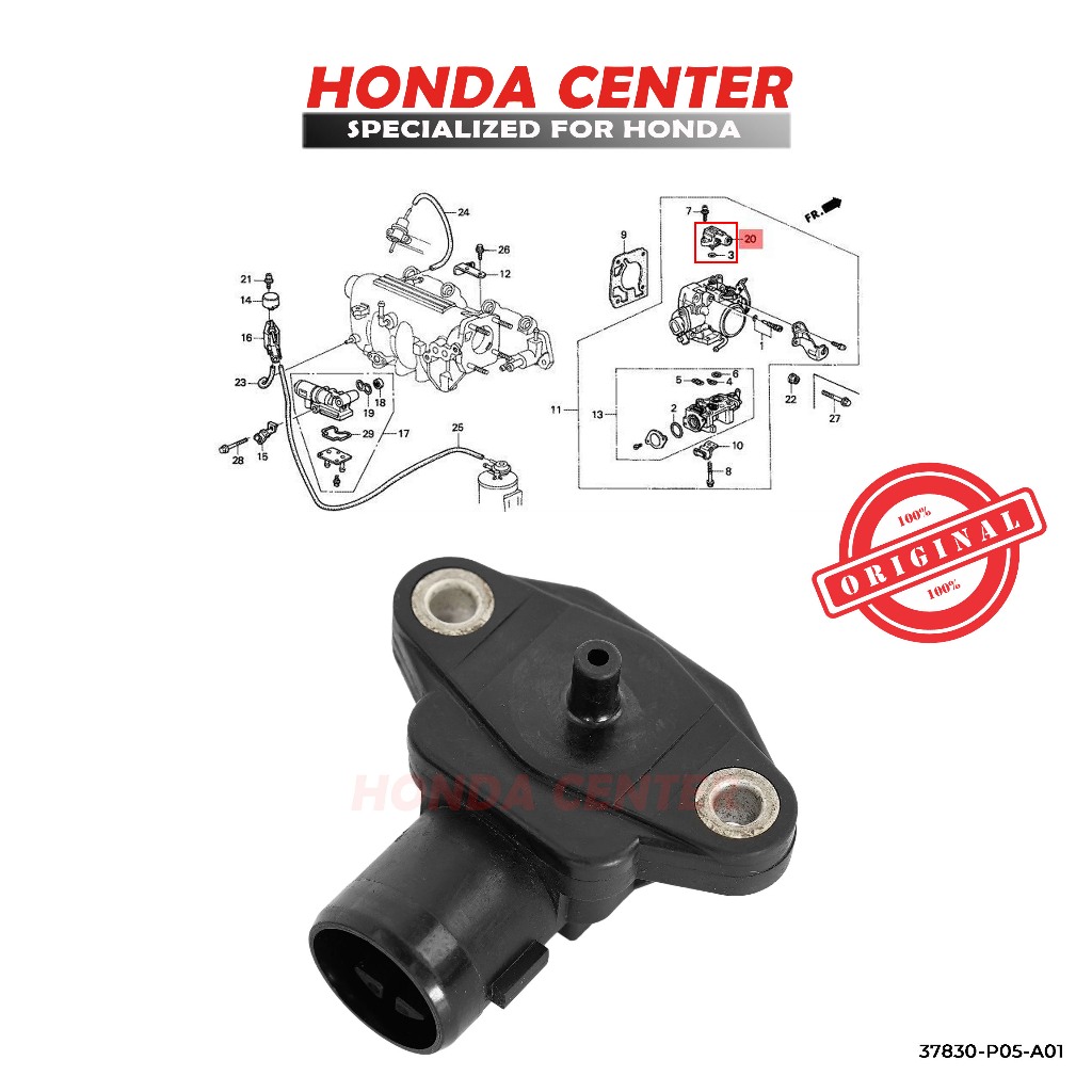 Sensor Map Civic Genio Estilo Ferio Accord Cielo Accord Vti Crv Gen1 City Z Odyssey Ra6 Ex Singapore Harga 250,000 rupiah*Gratis Ongkir