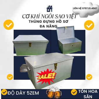 Thùng đựng hồ sơ, thùng đựng tài liệu (kích thước 50 x 35 x 25 cm) chất lượng cao