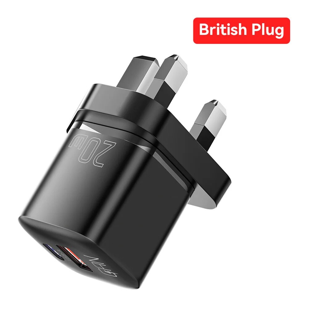 Essager Pd 20W Gan loại USB C Sạc Di Động Sạc Nhanh Sạc sạc nhanh Bộ chuyển đổi điện Cho iPhone iPad