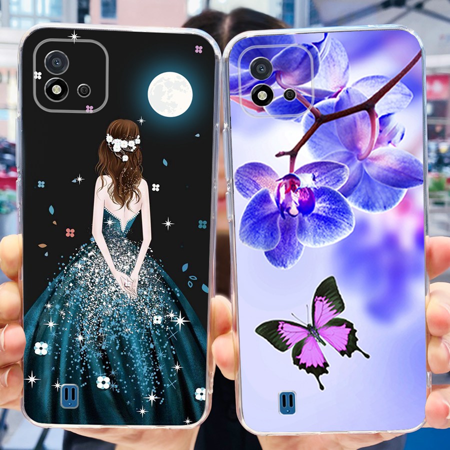 RankOne Étui De Protection En Silicone Résistant Aux Chocs Avec Realme