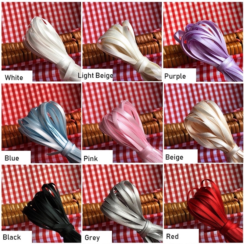 5m Ruy băng satin 3mm