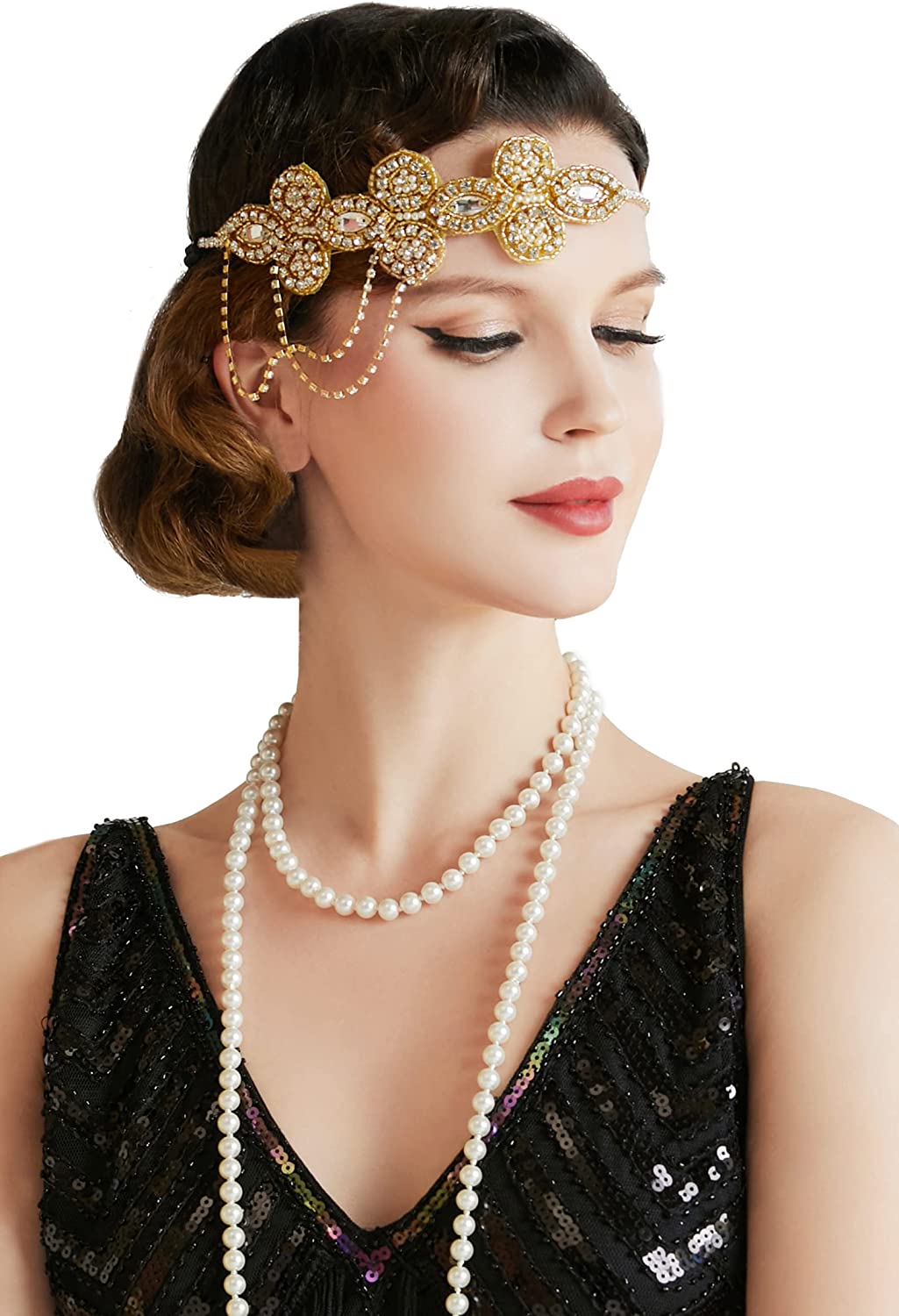 Great Gatsby Headpiece Bulk Flapper Headbands Save Big On Bulk