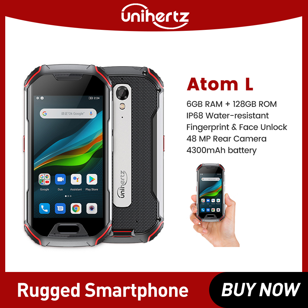 【Official shop】Unihertz Atom L Rugged Smartphone 6GB+128GB Android 11 48 MP Camera 4300mAh Fingerprint Dual Sim NFC Cellphone Fast Charging ราคา 9,399 บาท*ส่งฟรี