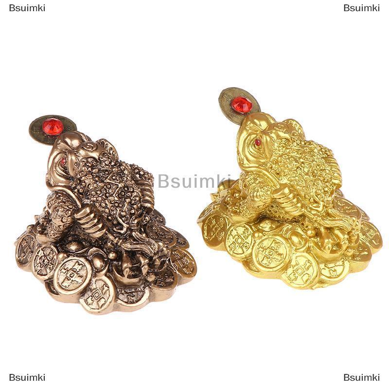 [COD] Bsuimki 1 con cóc may mắn phong thủy ếch tài lộc Trung Quốc trang trí văn phòng tại nhà