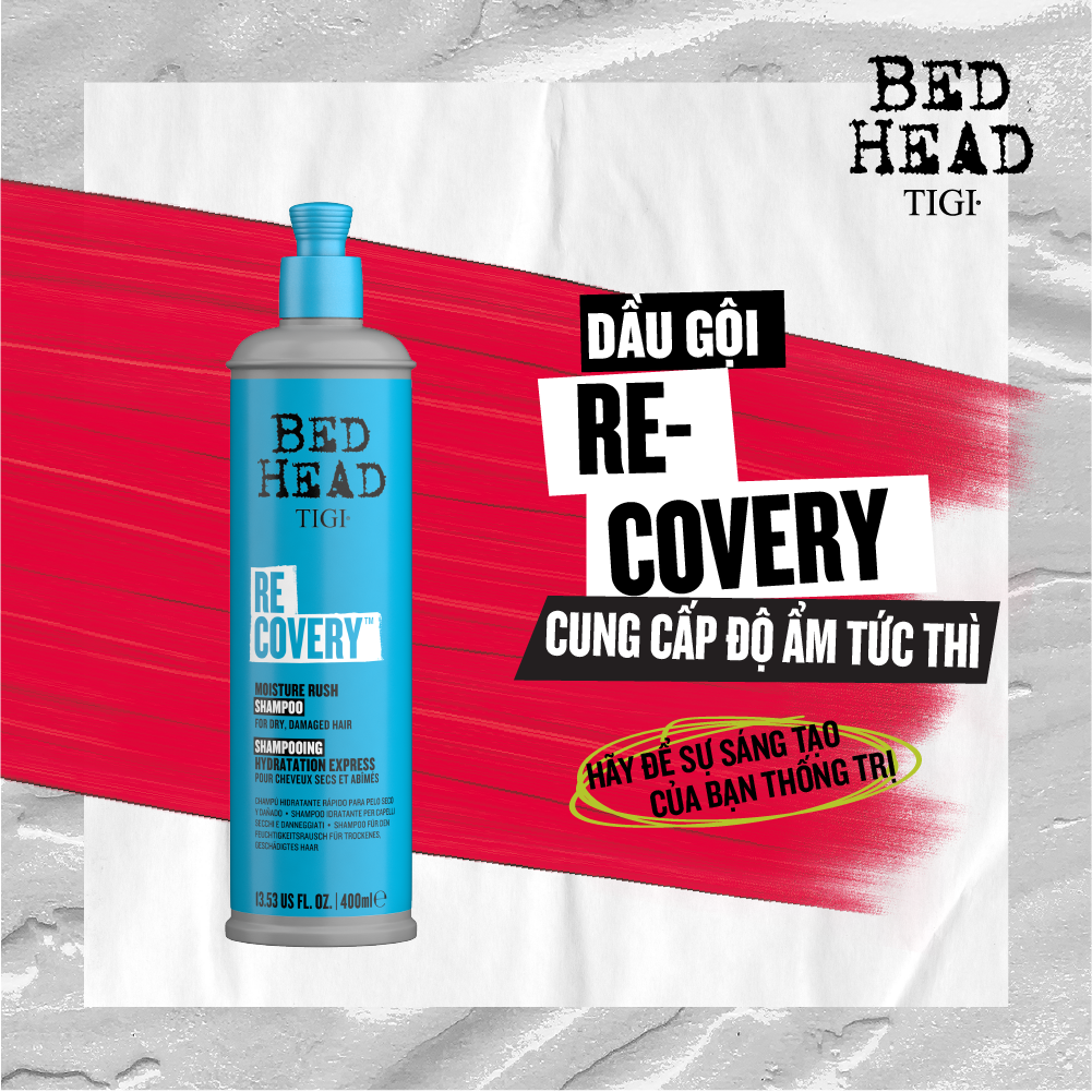 Bed Head TIGI Bed Head TIGI RecoveryTM Moisture Rush Shampoo for Dry