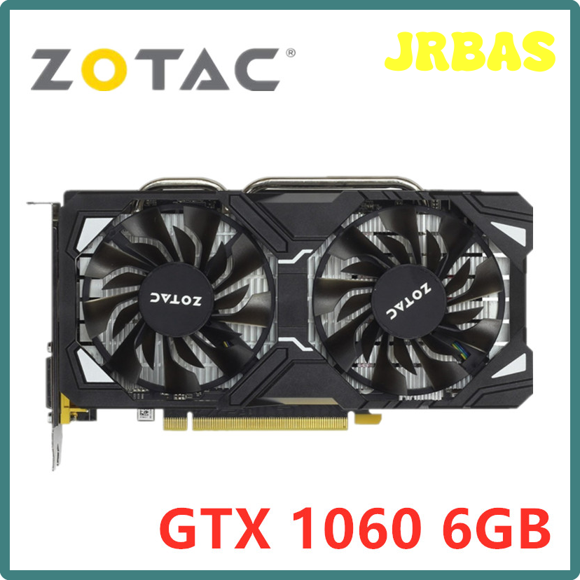 Zotac Gtx 1060 6Gb Graphics Card - Overclocked 6Gb Gddr5 Video