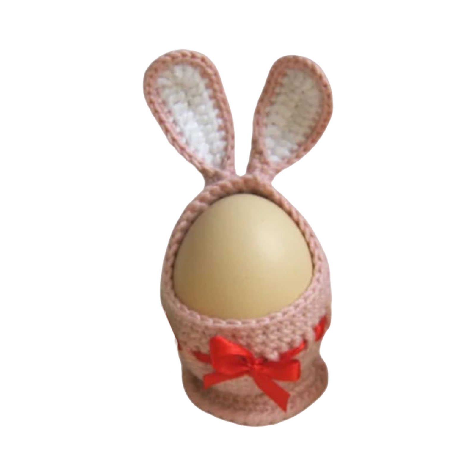 EMH® Handmade Egg Jacket Animal Egg Coat Handmade Crochet Easter Egg Basket Cover Decoration Rabbit Bear Chicken Dinosaur Shape Set of 5 Pieces