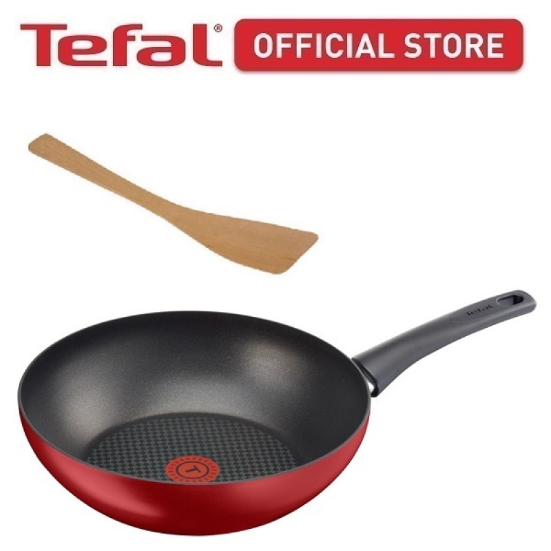 Tefal Chef Delight Wokpan 28cm (C69819+CWA001) CWS268 Singapore