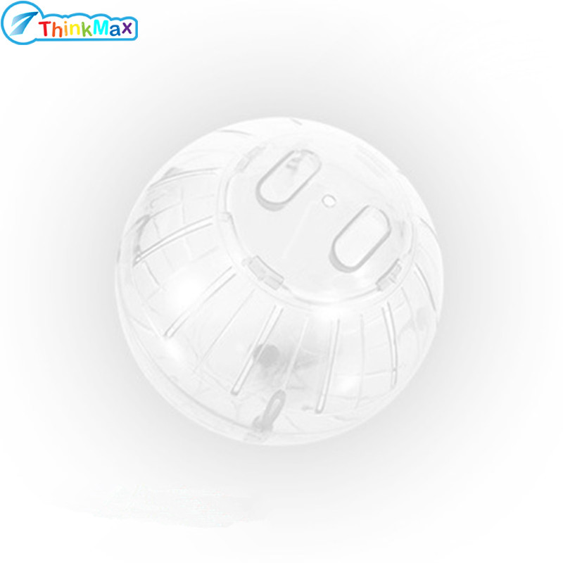 2024New!Plastic Pet Rodent Mice Jogging Ball Toy Hamster Gerbil Rat Exercise Balls Play Toys ราคา 19 บาท*ส่งฟรี