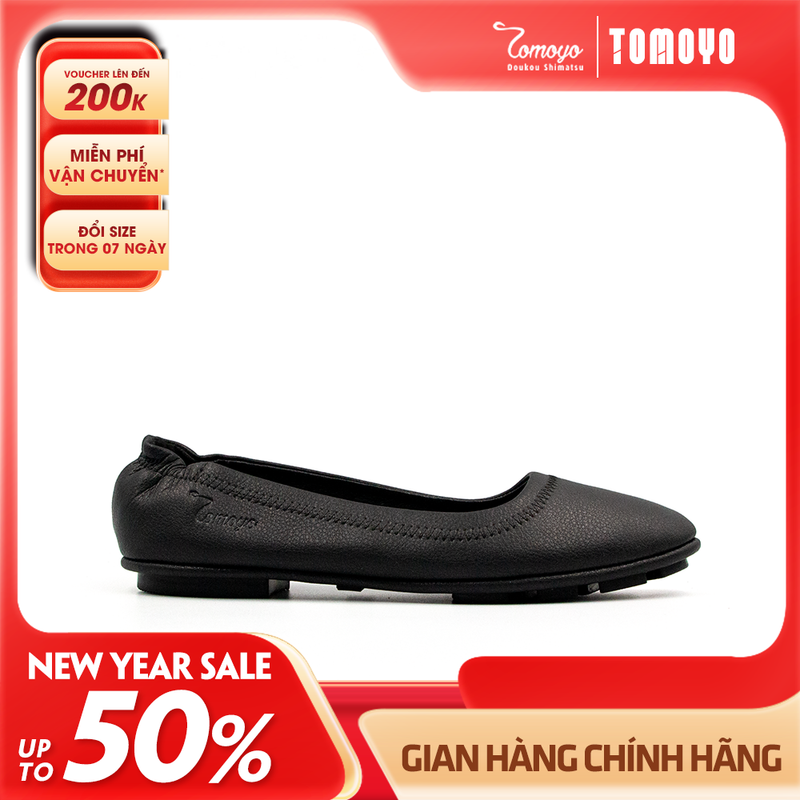 Siêu Sale 15.1 | Giảm 30% đơn 199k - Giày Búp Bê Nữ Siêu Nhẹ Tomoyo TMW20401