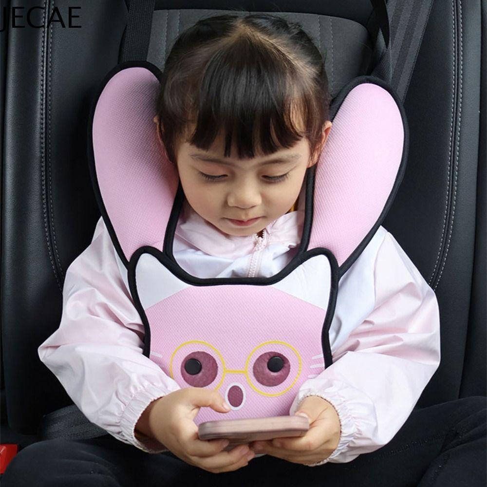 JECAE An toàn Dây đai an toàn ô tô điều chỉnh Sự thoải mái Dễ thương Bảo vệ vai chống nghẹn chung chung Thẩm mỹ hài lòng Dây đai an toàn trẻ em điều chỉnh Ô tô