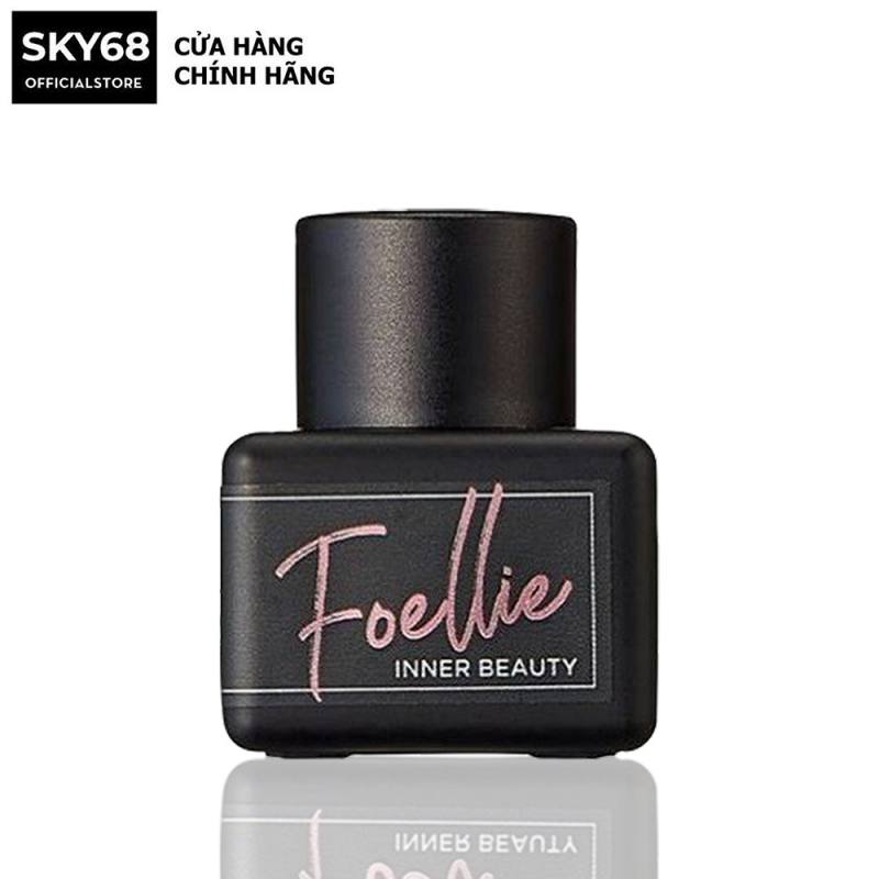 Nước hoa vùng kín hương thơm nồng nàn mãnh liệt Foellie Eau De Innerb Perfume 5ml - Bijou (chai đen)