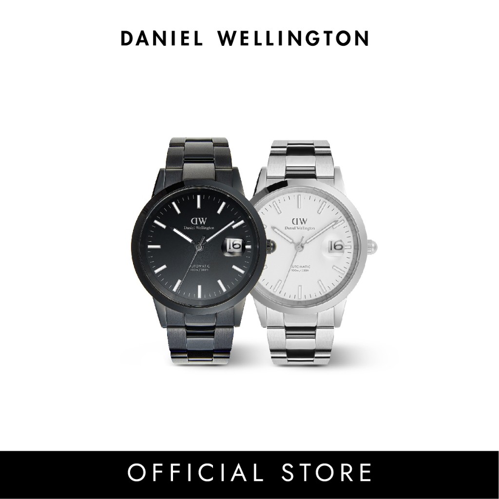 Daniel Wellington Iconic Link Automatic Silver,Black 40mm นาฬิกาข้อมือ ผู้ชาย ราคา 14,450 บาท*ส่งฟรี