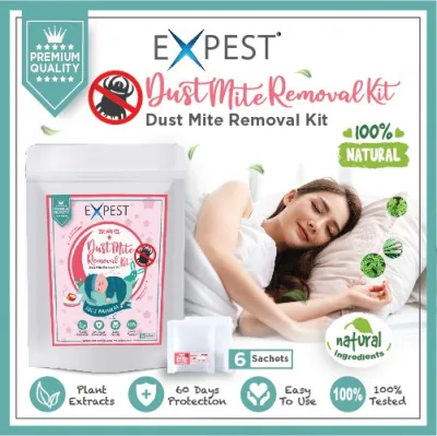 Dust Mite Removal Kit Natural Herbal X 6 Sachets (Dust Mite Killer)