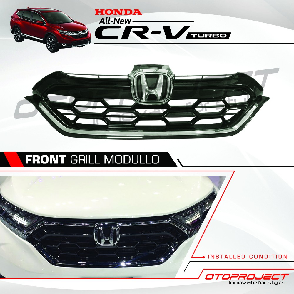 Otoproject - Front Grill A.N CRV Turbo Mod*lo Harga 2,398,500 rupiah*Gratis Ongkir