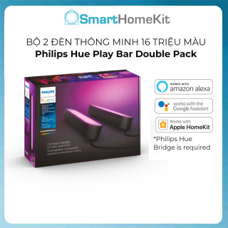 Bộ 2 đèn thông minh Philips Hue Play Bar Double Pack thumbnail