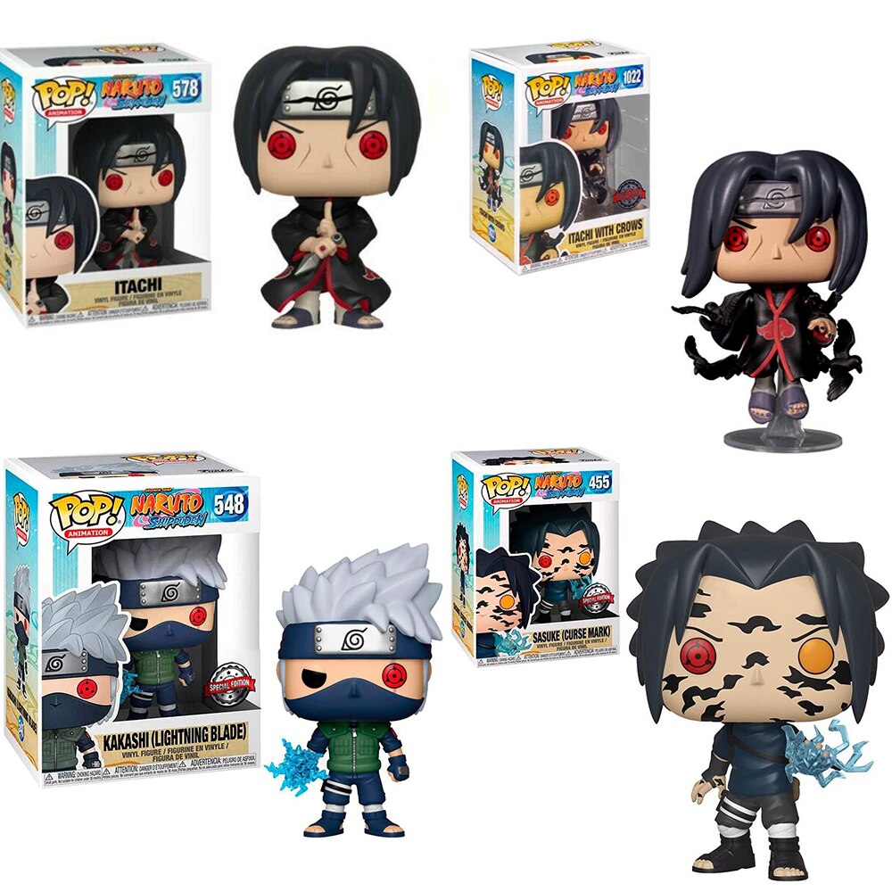 New Arrival Funko Pop Anbu Itachi 1027# Action Figure Collection Limited  Pvc Model Dolls Toys For Children Christmas Gift - Action Figures -  AliExpress