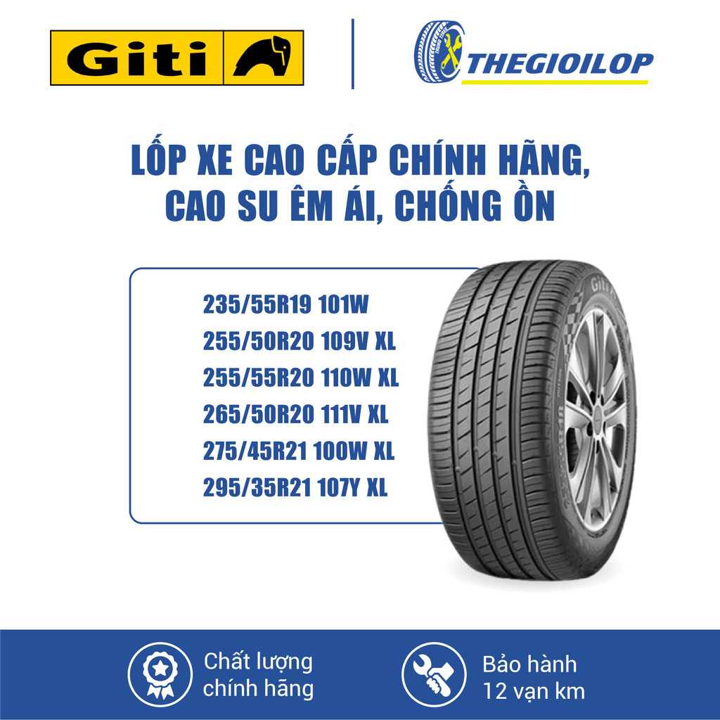 Lốp xe ô tô Giti Control P80 - Lắp xe Ford evesres,... tăng cường độ bám trên đường ướt - Thegioilop Giá 4,755,000 Đồng*Miễn phí vận chuyển