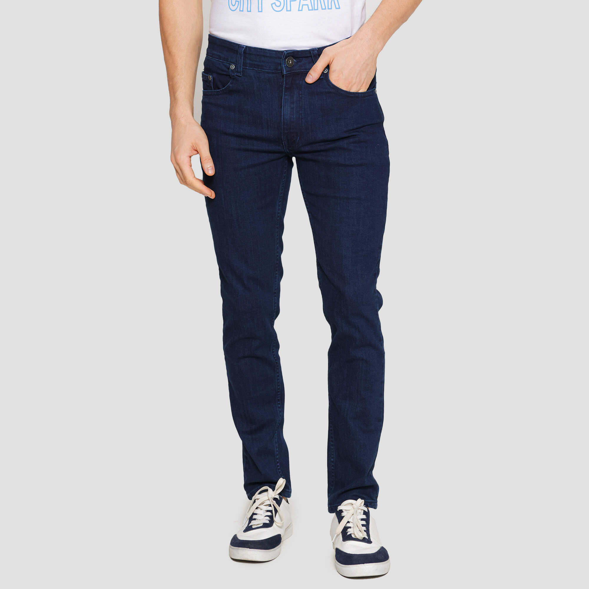 Nevada Denim Slim Fit Str Slub Kistar Celana Panjang Pria 121565898 - Merek Matahari Harga 190,000 rupiah*Gratis Ongkir