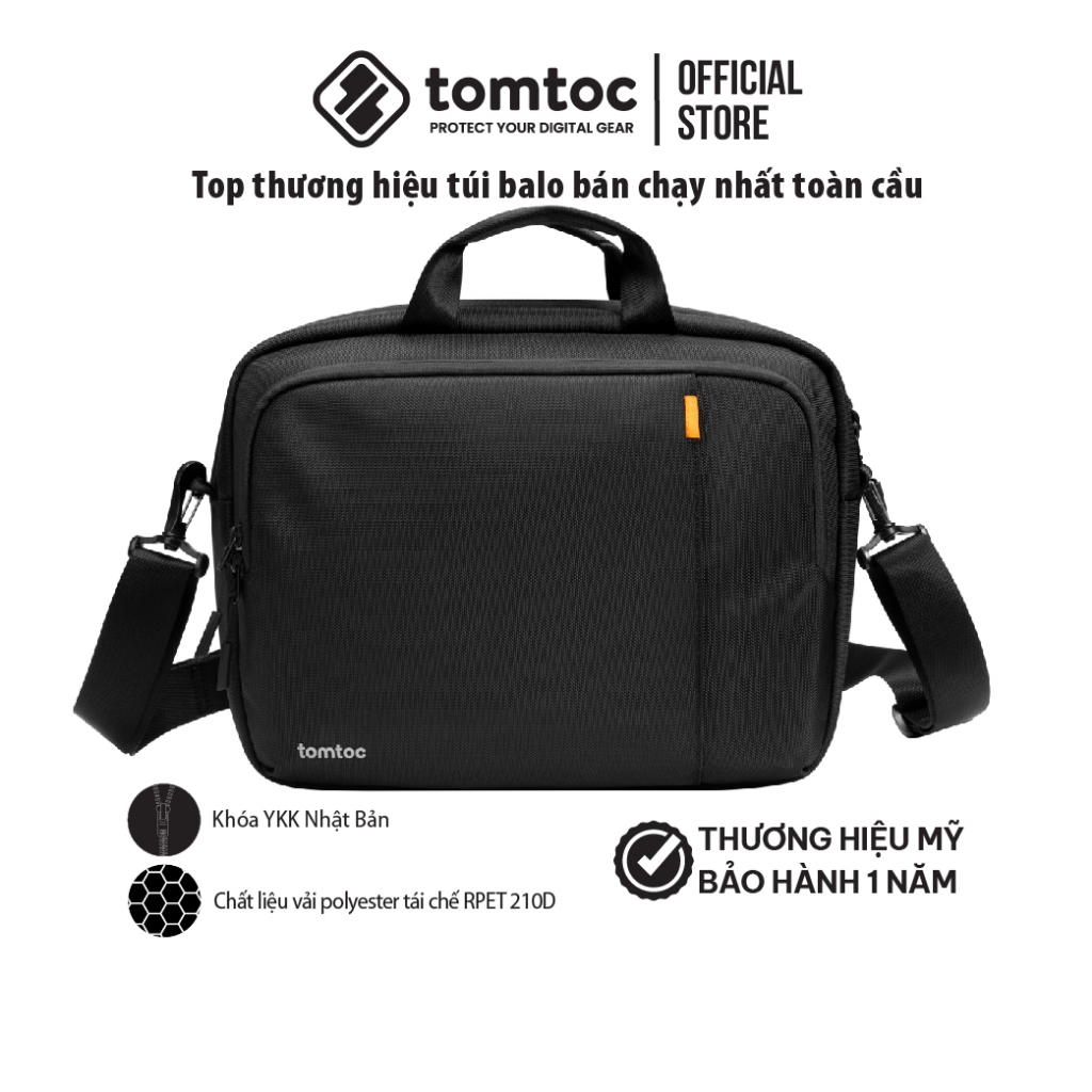 Túi xách / đeo chéo tomtoc defenfer shoulder bag cho macbook / ultrabook 13.5-15.6inch/10l-20l