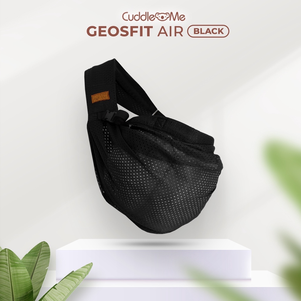 CuddleMe Geosfit Air & Sporty Spessa Gendongan Bayi Instant Motif dan Polos Newborn Geos Praktis Instan