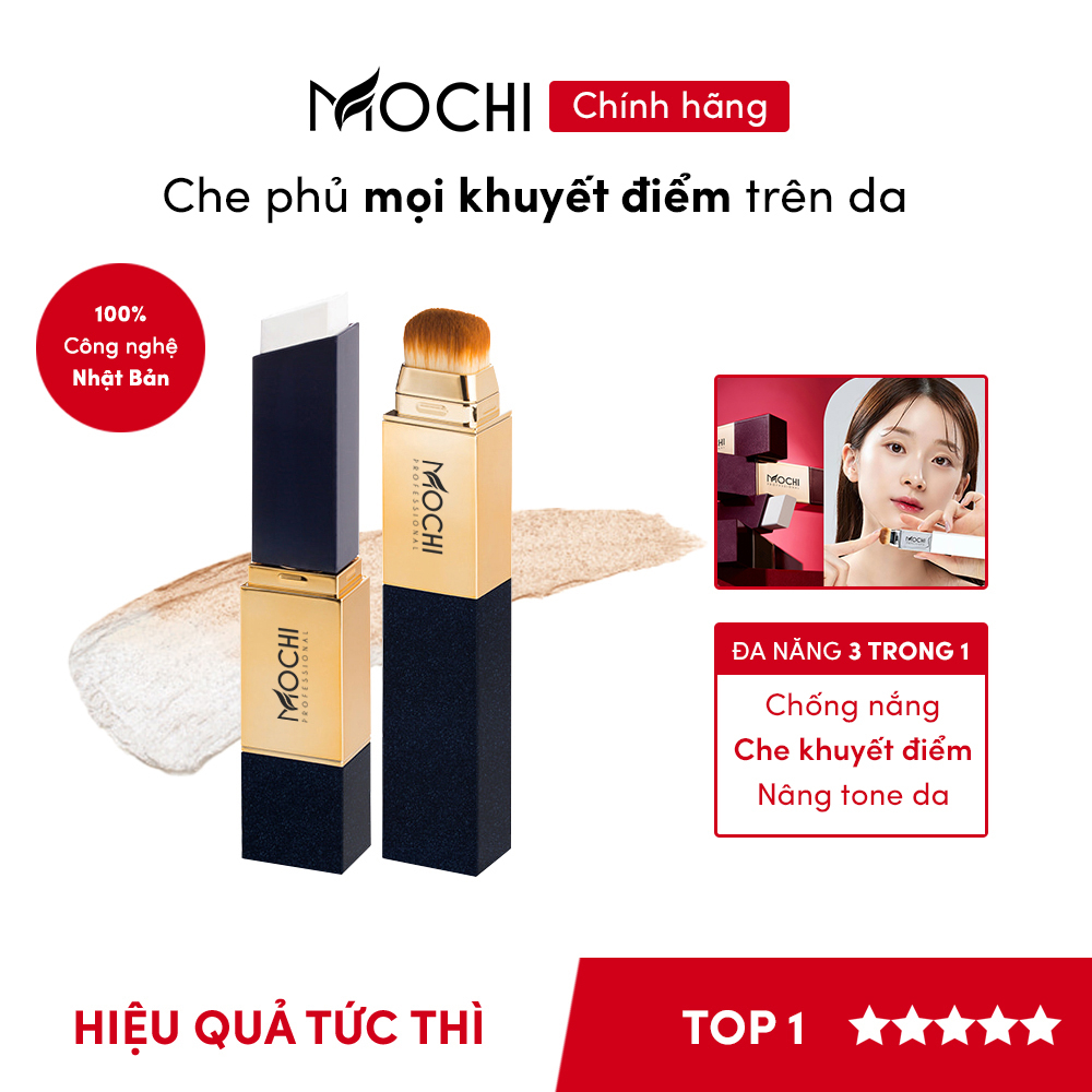 Kem che khuyết điểm Mochi Nhật Bản Kem nền Uzume Cover Cream Stick chính