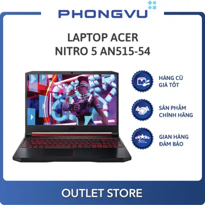 Laptop Acer Nitro 5 AN515-54-595D (NH.Q59SV.025) (i5-9300H) (Đen) - Laptop cũ