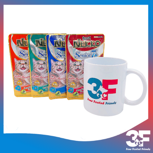 Pate Nekko Senior 7+ Cho Mèo Lớn Tuổi Dạng Thạch Gói 70g