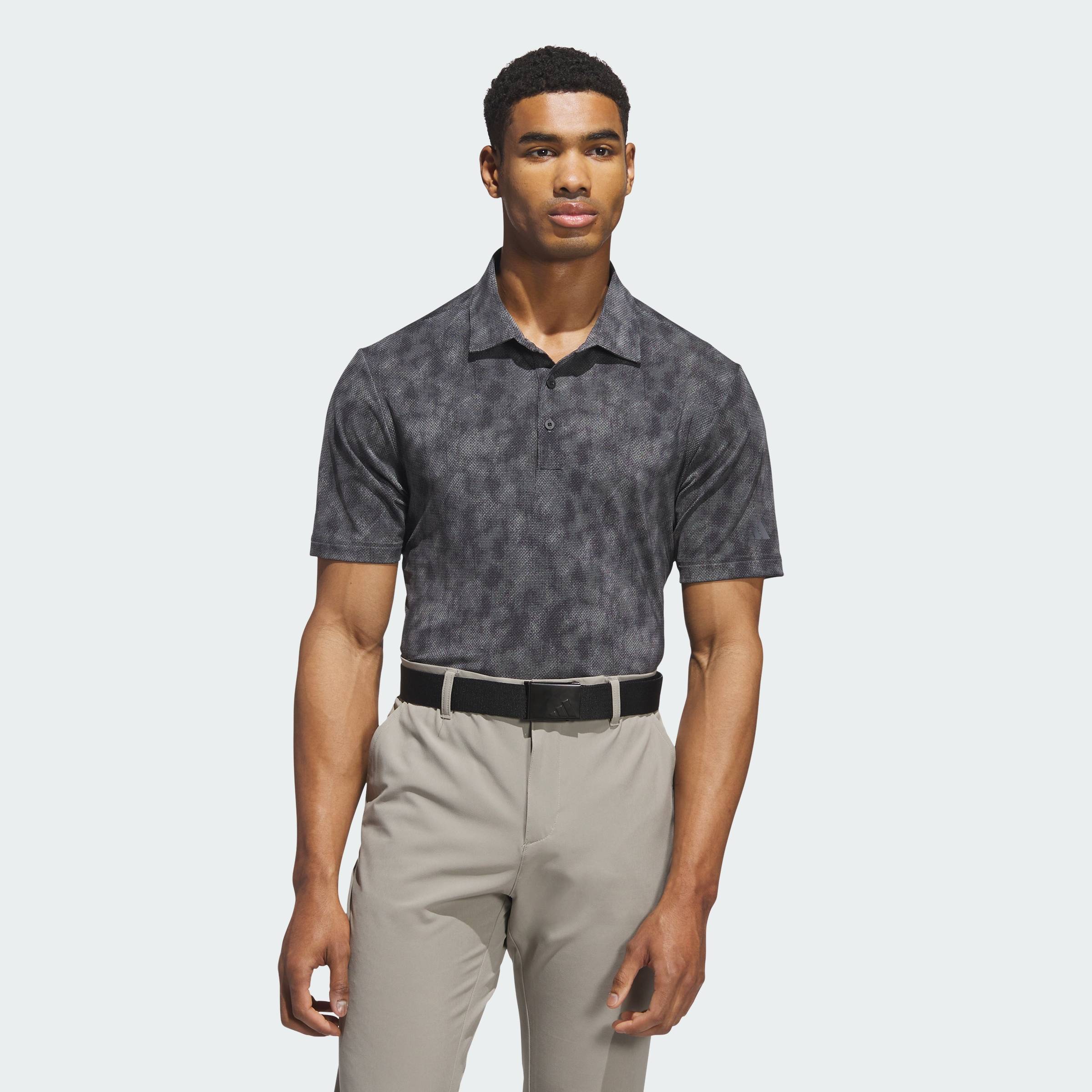 [CHỈ 15.7-VOUCHER 15%] adidas Đánh gôn Áo Polo Ultimate365 In Họa Tiết Dệt Nổi Nam Đen JW1621