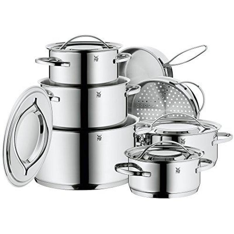 WMF 07 1112 6040 Gala II Cookware Set, Silver Singapore