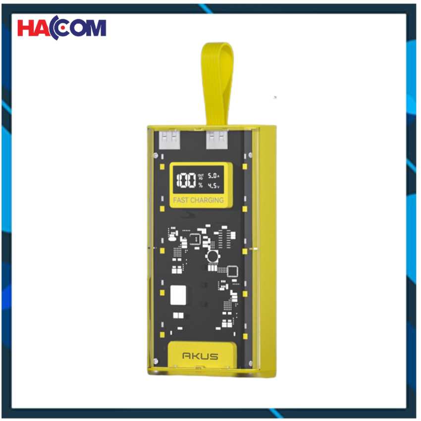 Pin sạc dự phòng akus dp291 - 20.000 mah