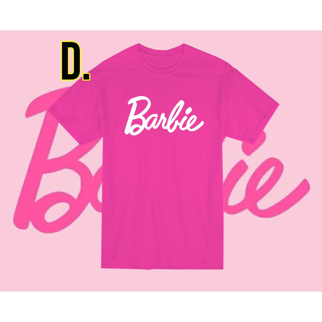 pink barbie t shirt