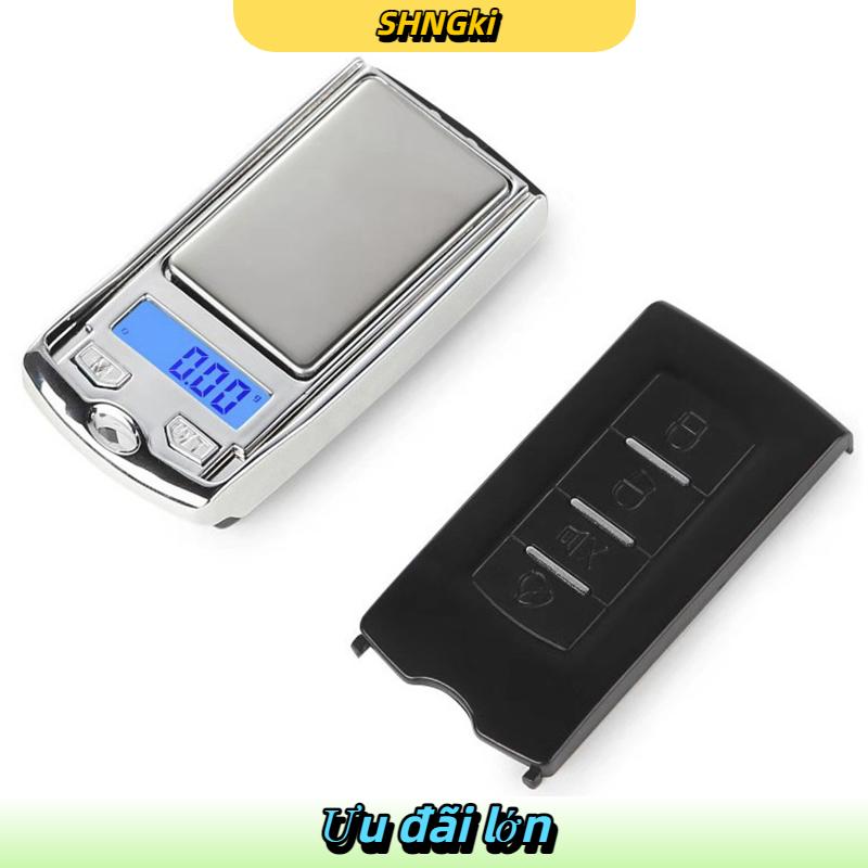 SHNGki Xách Tay Mini Túi Kỹ Thuật Số Quy Mô 200G 100G 0.01G Cho Vàng Sterling Đồ Trang Sức Gram Cân Bằng Trọng Lượng