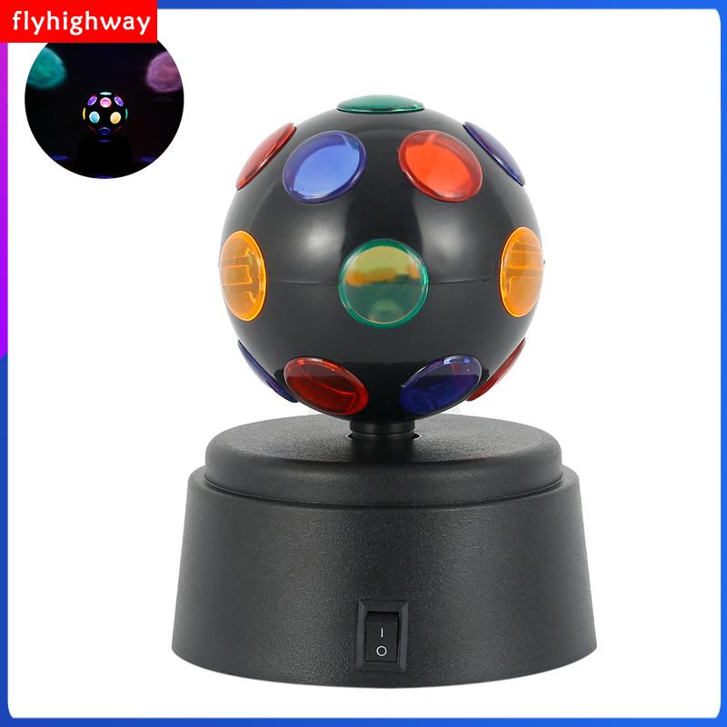 Đèn chiếu sáng Disco Đèn Vũ Trường bóng pha lê Đảng DJ xoay đèn Led Sân Khấu Câu Lạc Bộ đèn chiếu sáng Pin
