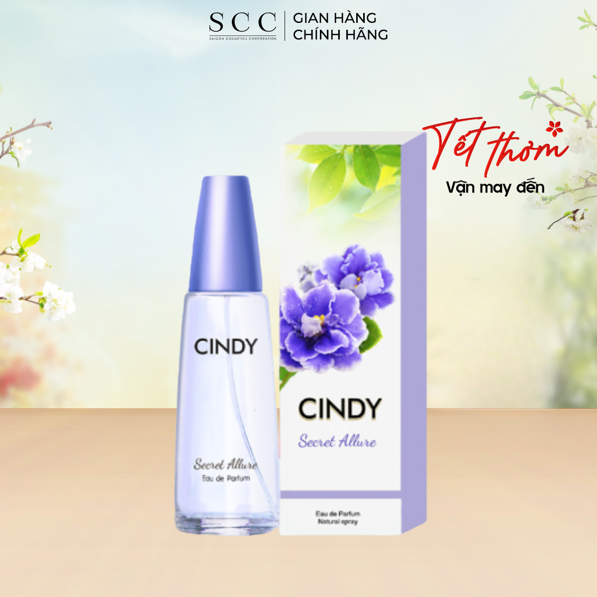 Nước Hoa Nữ Cindy Secret Allure Hương Lôi Cuốn 50ml