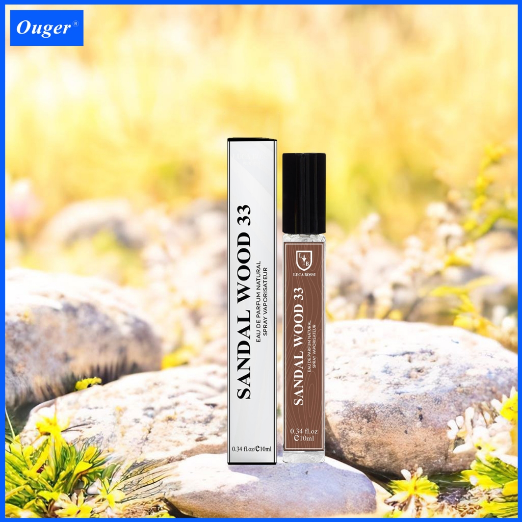 G10-nước hoa nam hương gỗ đàn hương sandalwood 33 dung tích 10ml mùi hương ấm áp nam tính và sang trọng