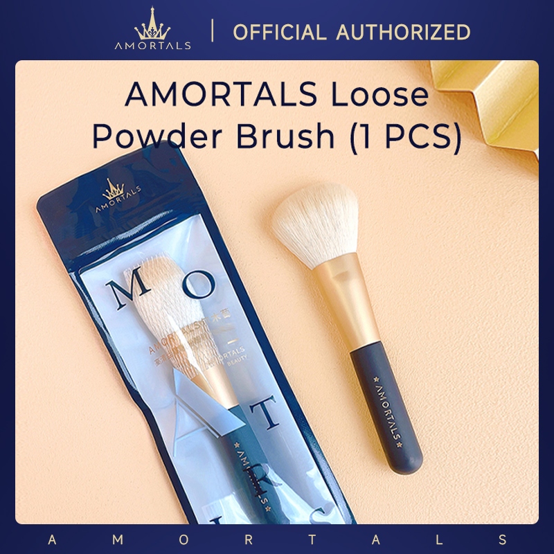 Cọ phủ phấn AMORTALS trang điểm lông mềm dày dặn chất lượng cao dùng đánh má hồng